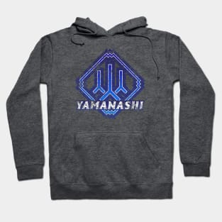 Yamanashi Prefecture Japanese Symbol Distressed Hoodie